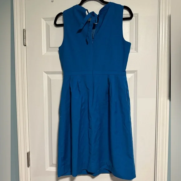 J. Crew Vibrant Blue Midi Dress - Picture 3 of 4